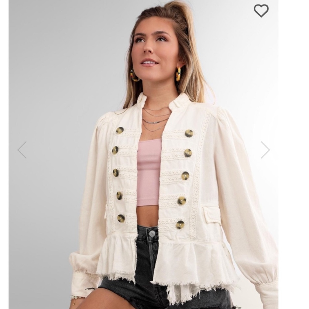 - Free People Romantics Ariana Lace jacket